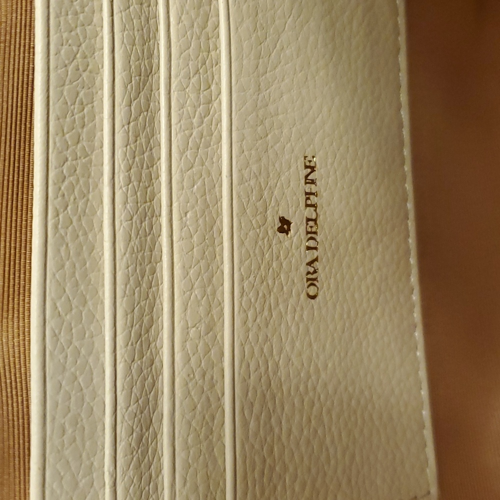 Ora Delphine Large Wristlet In Cream - image 7